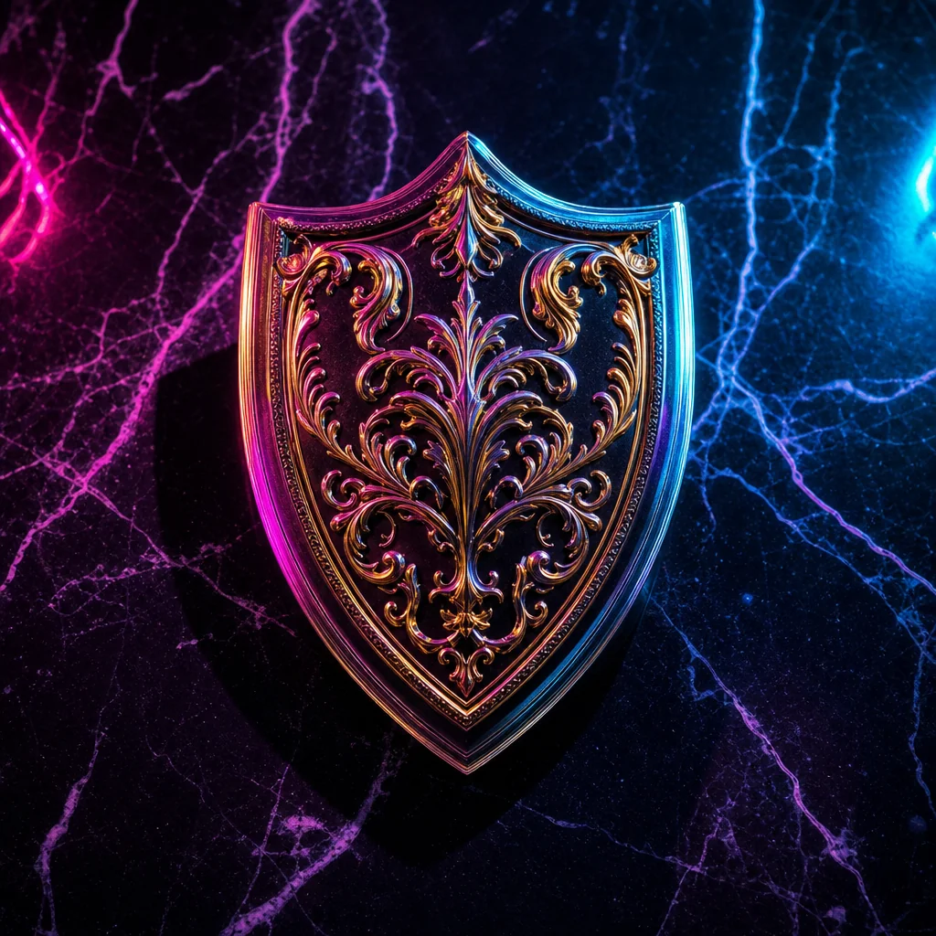 Shield and award badge symbolising safe trusted online casino